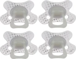 Difrax Fopspeen 20+ Maanden Natural Speen - Glow In The Dark - 4 Stuks