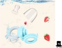 Bob Online ™ - Groen Baby Fruitspeen En Bijtring In- Een Met Medium Speen - Fruitzuiger – Groen Fruit Fopspeen Voorkomt Verstikking - Kinderbestek - Babyvoeding - Fruitspeen - Babyspeen Voor Groenten En Fruit – Green Baby Fruit Pacifier -Aanbiedingen BIBS Winkel 1200x931 7