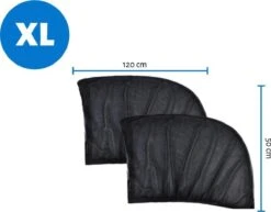 Merkloos 2 Stuks Auto-zonnescherm SPF 30+ Groot Voor Babyblok UV-stralen - Bescherm Uw Kinderen En Dieren – Zwart 15 Merkloos 2 Stuks Auto-zonnescherm SPF 30+ Groot Voor Babyblok UV-stralen - Bescherm Uw Kinderen En Dieren – Zwart -Aanbiedingen BIBS Winkel 1200x940 6