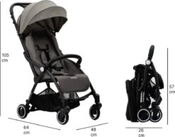 Hamilton By Yoop X1 Plus Buggy – Nieuw, Hoger, Uitgebreider 2023 Model – Premium Stroller Met One Hand Folding Technologie – Grijs – Lichte, Verstelbare En Wendbare Kinderwagen Met Vele Gemakken 33 Hamilton By Yoop X1 Plus Buggy – Nieuw, Hoger, Uitgebreider 2023 Model – Premium Stroller Met One Hand Folding Technologie – Grijs – Lichte, Verstelbare En Wendbare Kinderwagen Met Vele Gemakken -Aanbiedingen BIBS Winkel 1200x942 9