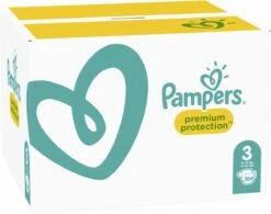 Pampers® Pampers Premium Protection Luiers - Maat 3 (6-10 Kg) - 204 Stuks - Multi-Pack -Aanbiedingen BIBS Winkel 1200x945