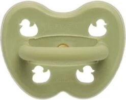 HEVEA | Dental Speen Orthodontisch | Hunter Green | 3-36 Maanden | Natuurrubber