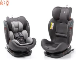 Babyauto Biro D FIX Black/grey Group 0+ 1 2 3 - 0-36 Kg - Isofix -Aanbiedingen BIBS Winkel 1200x947 3