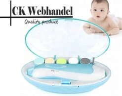 Elektrische Baby Nagelknipper Nagelschaartje Nagelvijl Nageltrimmer Nagelsetje - Veilig En Zacht - Voor Baby En Volwassenen - Ultra Stil (slapend Knippen) - Draadloos