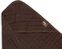 Jollein Badcape Wrinkled 75x75cm - Nougat -Aanbiedingen BIBS Winkel 1200x952 2