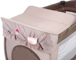 Tectake - Reisbedje Babybed Campingbed Dodo - 132x75x104cm Incl. Aankleedkussen En Draagtas - Bruin - 402203 11 Tectake - Reisbedje Babybed Campingbed Dodo - 132x75x104cm Incl. Aankleedkussen En Draagtas - Bruin - 402203 -Aanbiedingen BIBS Winkel 1200x954 4