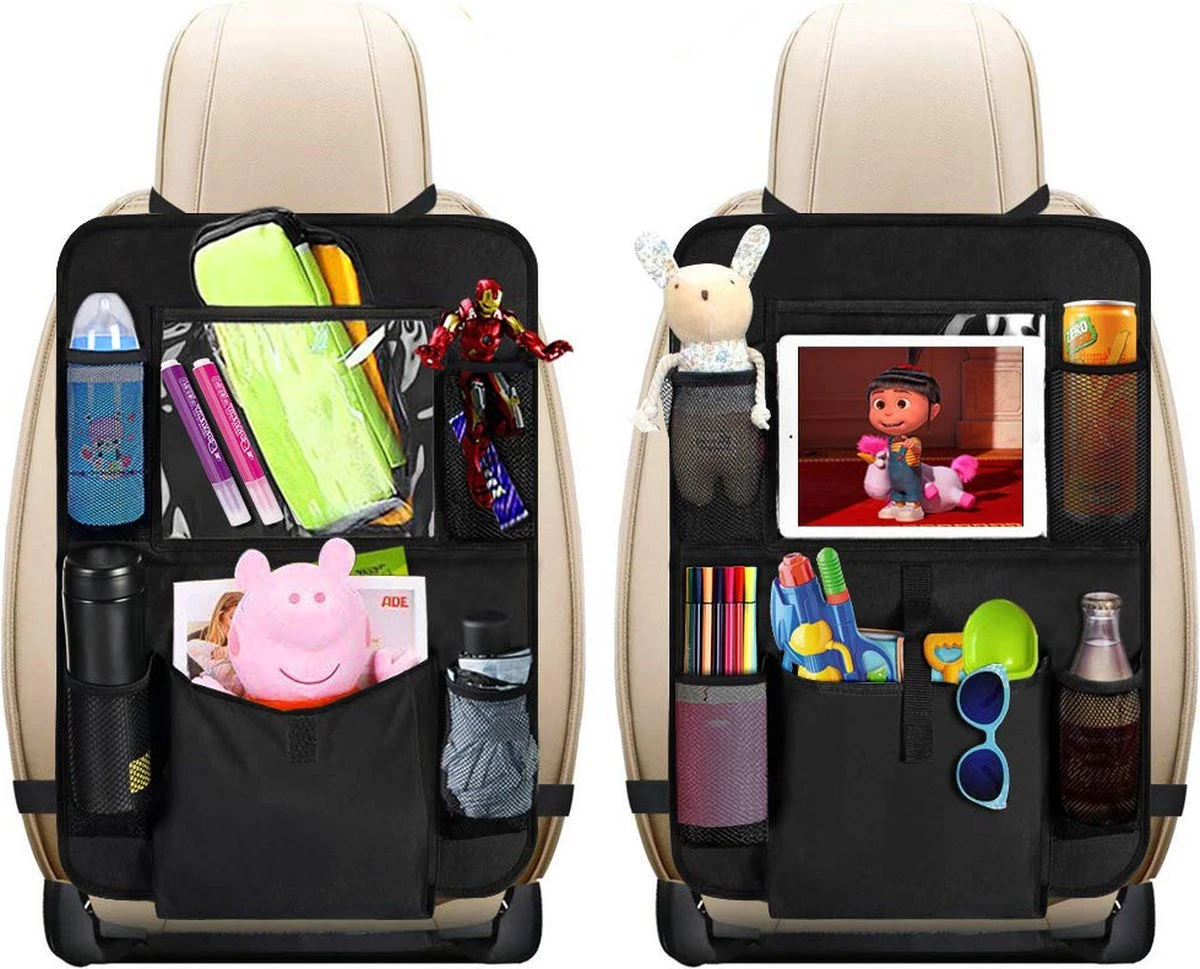 Venneweide - Luxe En Degelijke Autostoel Organizer - Auto Organizer Met Tablethouder - Extra Veel Opbergruimte - Geschikt Voor Baby En Kinderen. Top Kwaliteit 1 Venneweide - Luxe En Degelijke Autostoel Organizer - Auto Organizer Met Tablethouder - Extra Veel Opbergruimte - Geschikt Voor Baby En Kinderen. Top Kwaliteit