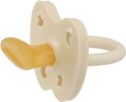 SWIM ESSENTIALS Hevea 100% Natuurrubber Fopspeen 0-3 Maanden | Milky White