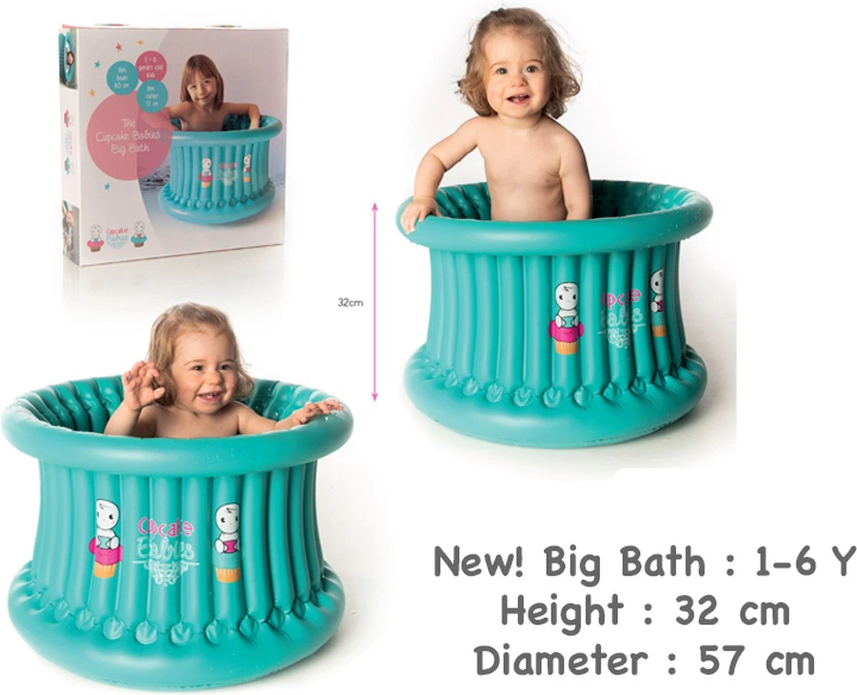 Cupcake Babies - Bad - Zwembad - Baby Bad - Bad Eendje - Onder De Douche Bad 6 Cupcake Babies - Bad - Zwembad - Baby Bad - Bad Eendje - Onder De Douche Bad - Afbeelding 6