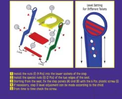 Motek® - WC Verkleiner - Wc Verkleiner Met Trapje - Toiletverkleiner - Toilettrainer - Wc Verkleiner Opvouwbaar - 2 Tot 7 Jaar - Trainer Met Opstapje -Aanbiedingen BIBS Winkel 1200x979 1