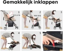 Merkloos Homezie Hondenbuggy | Huisdieren Tot 15 Kg | 4-wieler | Hondenbuggy Inklapbare | Katten Buggy | Buggy | Huisdieren Buggy 10 Merkloos Homezie Hondenbuggy | Huisdieren Tot 15 Kg | 4-wieler | Hondenbuggy Inklapbare | Katten Buggy | Buggy | Huisdieren Buggy -Aanbiedingen BIBS Winkel 1200x982 5