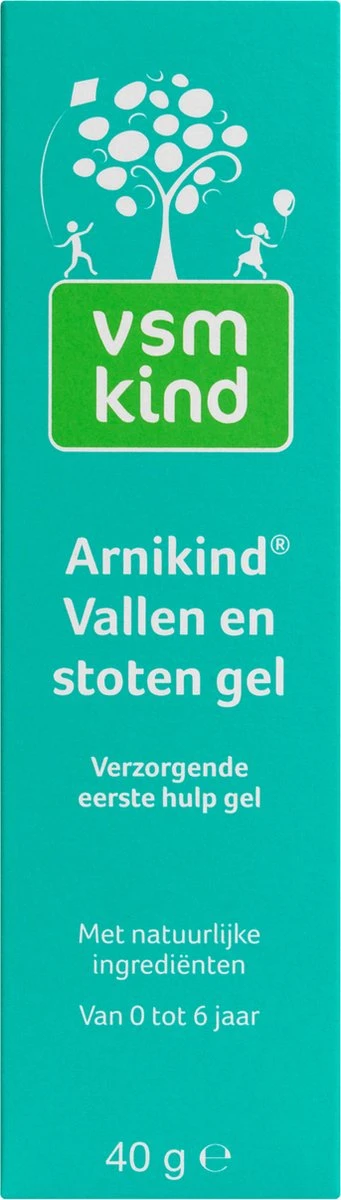 VSM Kind - Arnikind - Vallen En Stoten Gel - 40gr 2 VSM Kind - Arnikind - Vallen En Stoten Gel - 40gr - Afbeelding 2