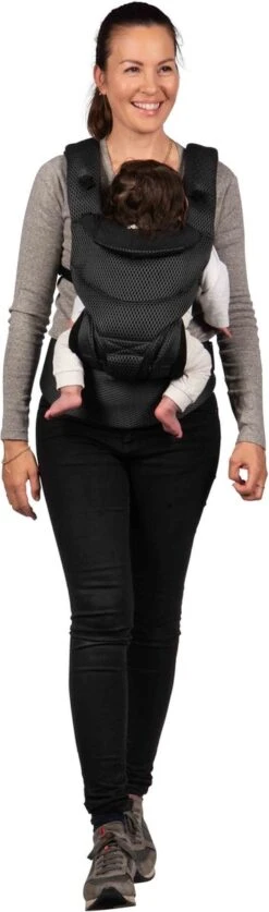 Dooky Ergonomische Draagzak Urban Comfort Grey Sapphire -Aanbiedingen BIBS Winkel 354x1200