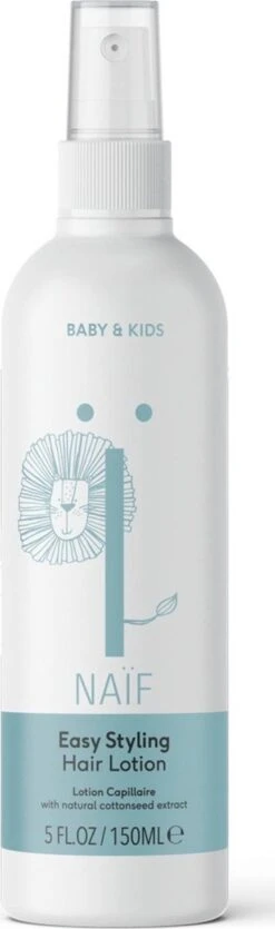 Naïf Easy Styling Haarlotion - Baby En Kind - 150ml - Met Natuurlijke Ingrediënten -Aanbiedingen BIBS Winkel 355x1200