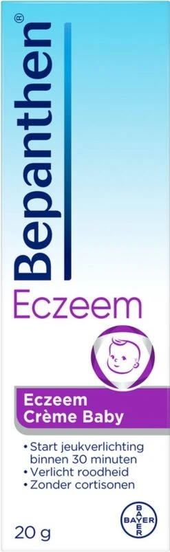 Bepanthen Eczeem Creme - Verlicht Jeuk En Roodheid - Mild Tot Matig Atopisch Eczeem - Ook Bij Babies - 20 Gram -Aanbiedingen BIBS Winkel 369x1200 1