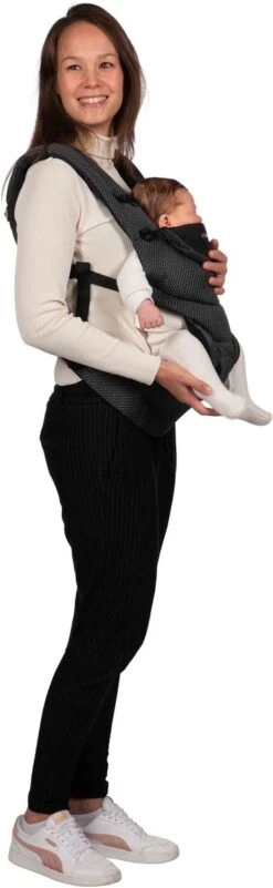 Dooky Ergonomische Draagzak Urban Comfort Grey Sapphire -Aanbiedingen BIBS Winkel 370x1200 1