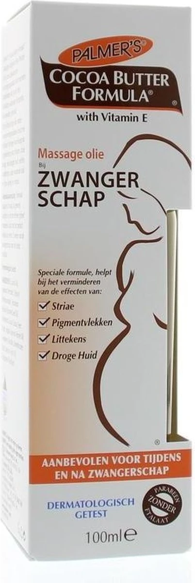 Palmers Palmer's Cocoa Butter Zwangerschapsolie - 100 Ml - Body Oil 2 Palmers Palmer's Cocoa Butter Zwangerschapsolie - 100 Ml - Body Oil - Afbeelding 2