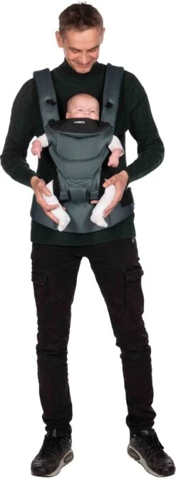 Dooky Ergonomische Draagzak Urban Comfort Green Emerald -Aanbiedingen BIBS Winkel 442x1200 4