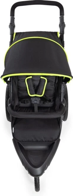 Hauck Runner Kinderwagen - Zwart/Neon Geel -Aanbiedingen BIBS Winkel 451x1200 1