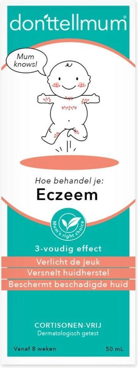 Donttellmum - Eczeem Repair Creme - 50 Ml 1 Donttellmum - Eczeem Repair Creme - 50 Ml