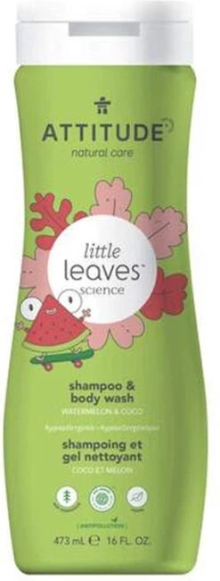 Attitude Little Leaves 2-in-1 Shampoo Watermeloen & Kokos -Aanbiedingen BIBS Winkel 456x1200