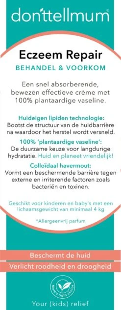 Donttellmum - Eczeem Repair Creme - 50 Ml 28 Donttellmum - Eczeem Repair Creme - 50 Ml -Aanbiedingen BIBS Winkel 469x1200