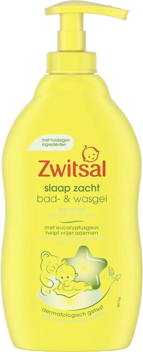 Zwitsal - Slaap Zacht - Bad & Wasgel - Eucalyptus - 400ml 8 Zwitsal - Slaap Zacht - Bad & Wasgel - Eucalyptus - 400ml - Afbeelding 8