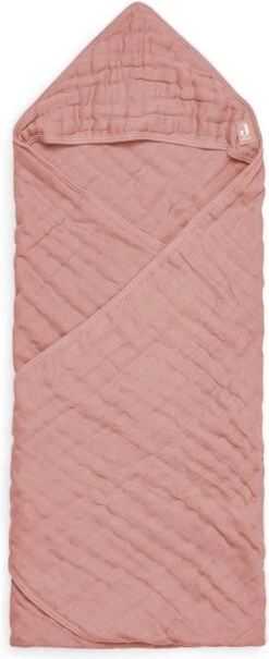 Jollein Badcape Wrinkled 75x75cm - Nougat -Aanbiedingen BIBS Winkel 490x1200 6