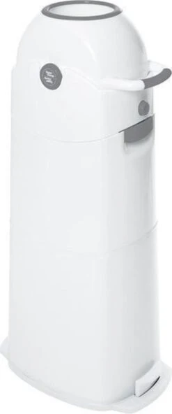 Luieremmer Large Zilver - Groot - Zonder Navulling - Geschikt Voor Pampers En Huggies - Stoma -Aanbiedingen BIBS Winkel 501x1200 1