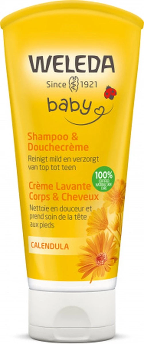Weleda Calendula Babyshampoo & Douchecrème 1 Weleda Calendula Babyshampoo & Douchecrème