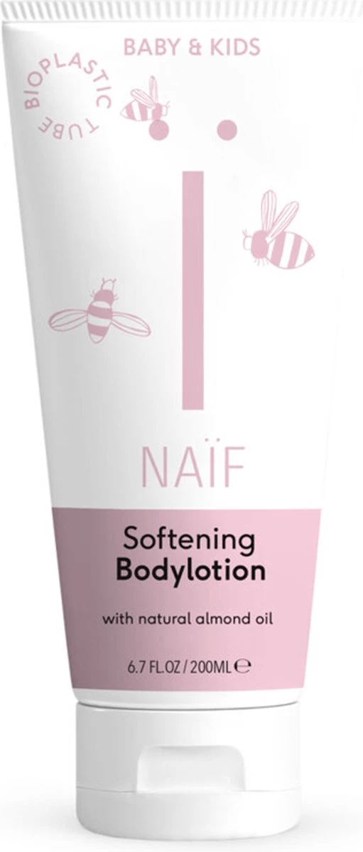 Naïf Verzachtende Bodylotion - Baby En Kids - 200ml – Met Natuurlijke Ingrediënten 7 Naïf Verzachtende Bodylotion - Baby En Kids - 200ml – Met Natuurlijke Ingrediënten - Afbeelding 7