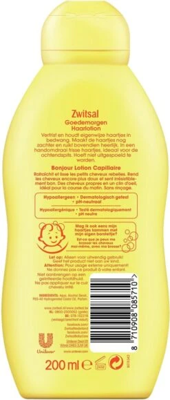 Zwitsal Baby Goedemorgen Haarlotion - 3 X 200 Ml - Voordeelverpakking -Aanbiedingen BIBS Winkel 512x1200 2