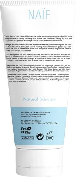 Naïf Baby Wasgel - Baby En Kind - 200ml - Met Natuurlijke Ingrediënten 14 Naïf Baby Wasgel - Baby En Kind - 200ml - Met Natuurlijke Ingrediënten -Aanbiedingen BIBS Winkel 517x1200