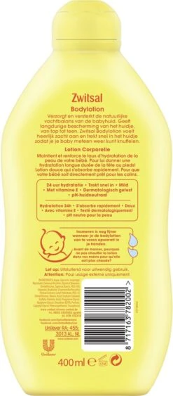 Zwitsal Baby Bodylotion - 2 X 400 Ml - Voordeelverpakking -Aanbiedingen BIBS Winkel 526x1200