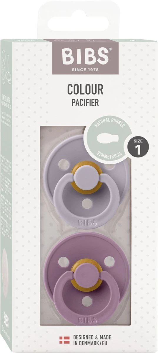 Blisters Bibs Fopspenen Symmetrical 0-6 Maanden| Set 4 Stuks| Mauve, Fossil Grey, Woodchuck, Blush| + Monkiezz Speenzakje| Symmetrisch| Maat 1 2 Blisters Bibs Fopspenen Symmetrical 0-6 Maanden| Set 4 Stuks| Mauve, Fossil Grey, Woodchuck, Blush| + Monkiezz Speenzakje| Symmetrisch| Maat 1 - Afbeelding 2