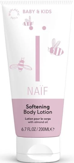 Naïf Verzachtende Bodylotion - Baby En Kids - 200ml – Met Natuurlijke Ingrediënten