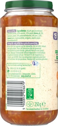 Olvarit 15m10 Tomaat Kalkoen Pasta 6x250g 18 Olvarit 15m10 Tomaat Kalkoen Pasta 6x250g -Aanbiedingen BIBS Winkel 552x1200 26