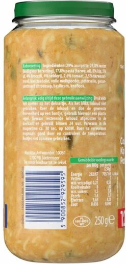 Olvarit 12m13 Courgette Kip Pasta 6x250g -Aanbiedingen BIBS Winkel 572x1200 2