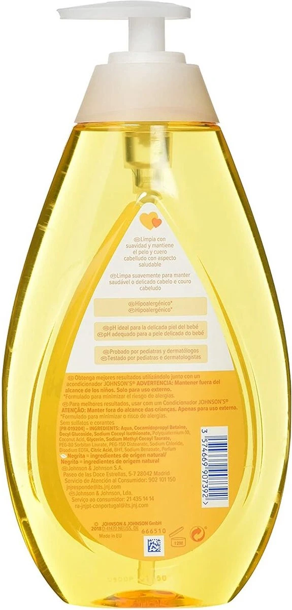 Merkloos Johnson's Baby Shampoo 750 Ml 3 Merkloos Johnson's Baby Shampoo 750 Ml - Afbeelding 3