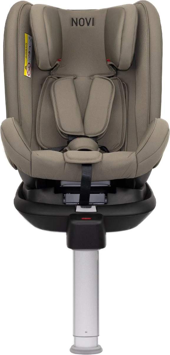 Autostoel Novi Baby® David Premium 0-1-2-3 Isofix 360° Rotation Dark Taupe 3 Autostoel Novi Baby® David Premium 0-1-2-3 Isofix 360° Rotation Dark Taupe - Afbeelding 3