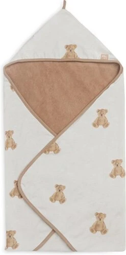 Jollein Badcape 75x75cm Teddy Bear - GOTS 28 Jollein Badcape 75x75cm Teddy Bear - GOTS -Aanbiedingen BIBS Winkel 594x1200 3