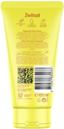 Zwitsal Bodycreme Lavendel 150ML -Aanbiedingen BIBS Winkel 595x1200