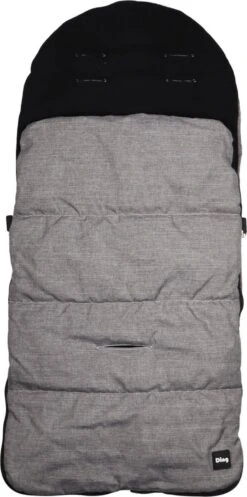 Ding Universele Voetenzak Voor Buggy & Kinderwagen - Grijs -Aanbiedingen BIBS Winkel 596x1200 2