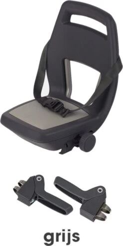 Qibbel 6+ Junior Fietsstoeltje Achter - Antraciet -Aanbiedingen BIBS Winkel 601x1200 3