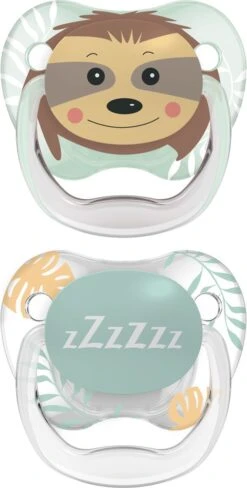 Dr. Brown's Dr Brown's - Fopspeen - 6/12 Maanden - Roze - 2 Stuks