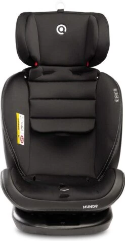 MUNDO 0-36 KG ISOFIX - 360 Graden Draaibaar Zwart -Aanbiedingen BIBS Winkel 623x1200 2