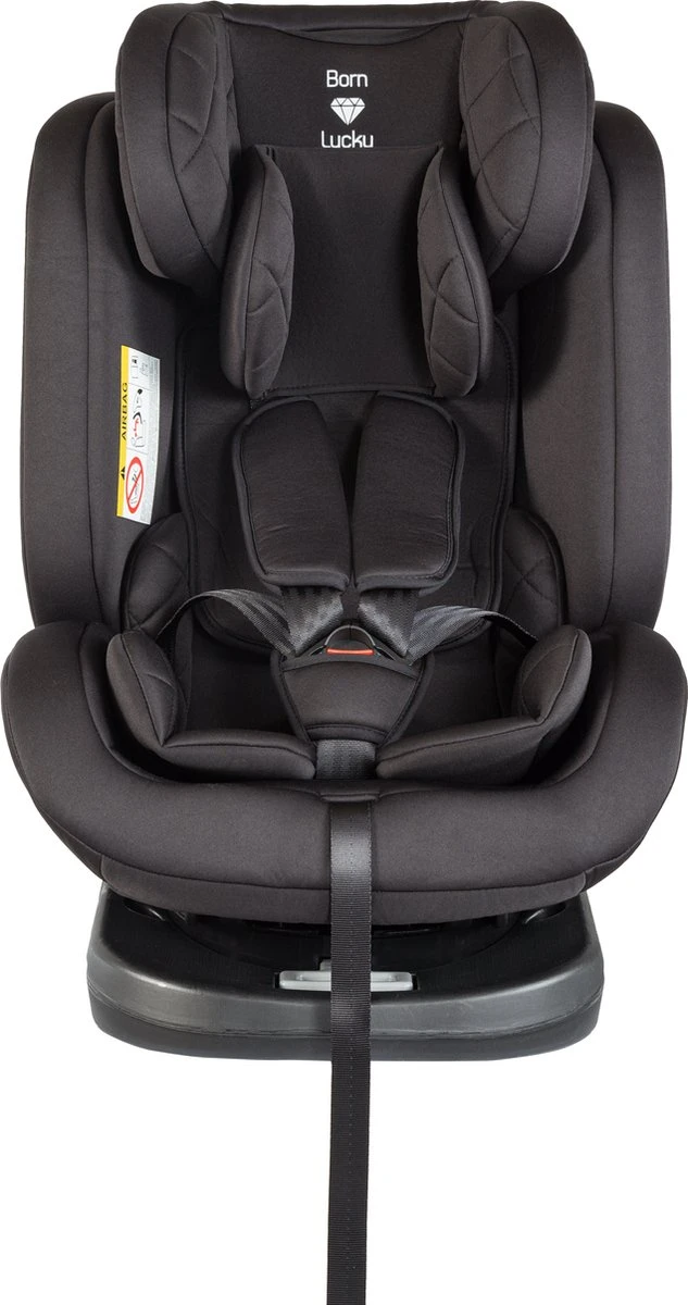 Born Lucky Meegroei Autostoel Roadline SPS ISOFIX - Groep 0/1/2/3 - 360° Draaibaar - Zwart 8 Born Lucky Meegroei Autostoel Roadline SPS ISOFIX - Groep 0/1/2/3 - 360° Draaibaar - Zwart - Afbeelding 8