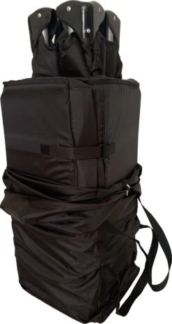 Cabino Campingbedje / Reisbed Set Inclusief Comfortabel Matras 60x120cm Zwart -Aanbiedingen BIBS Winkel 638x1200 4