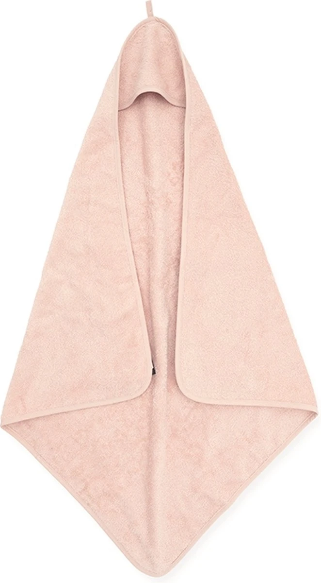 Jollein Badcape Badstof 75x75cm - Pale Pink 1 Jollein Badcape Badstof 75x75cm - Pale Pink