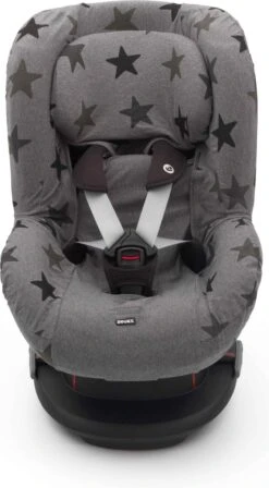 Dooky Seat Cover Groep 1 Autostoel Hoes Grey Star -Aanbiedingen BIBS Winkel 662x1200 4